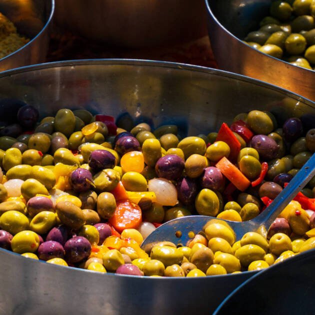 Aceitunas Aliñadas Caseras